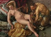 Hendrick Goltzius Jupiter und Antiope oil painting